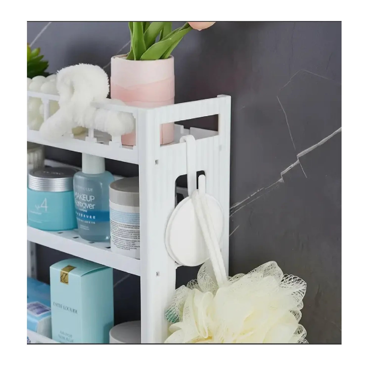 ORGANIZADOR COMPACTO DE PARED PARA BAÑO Y COCINA - 2