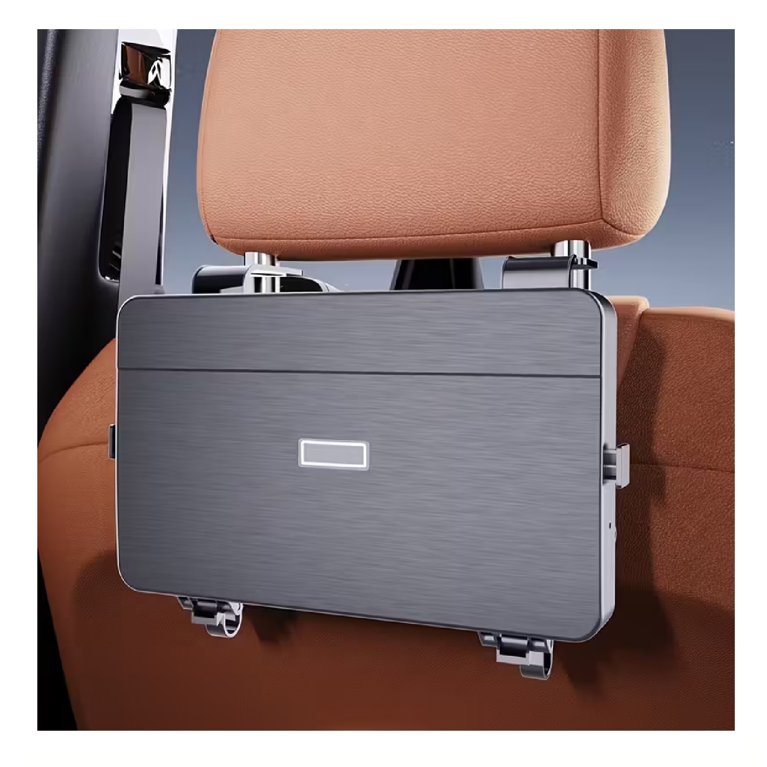 ORGANIZADOR PARA ASIENTO DE AUTO CON BANDEJA PLEGABLE,PORTAVASOS Y SOPORTE PARA CELULAR - 5