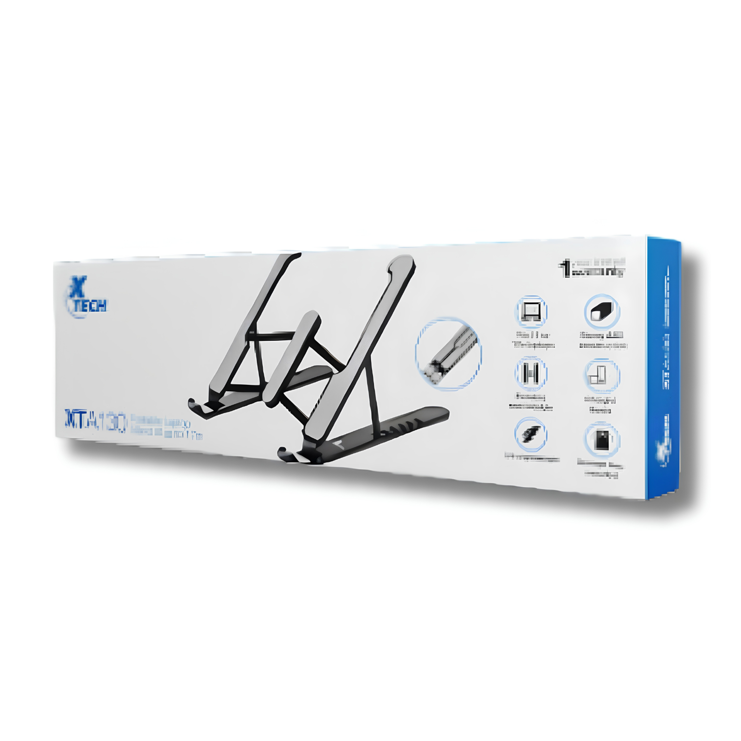 SOPORTE XTECH PLEGABLE LAPTOP XTA-130, 6 NIVELES INCLINACIÓN Y PORTÁTILES 11 A 17' - 7