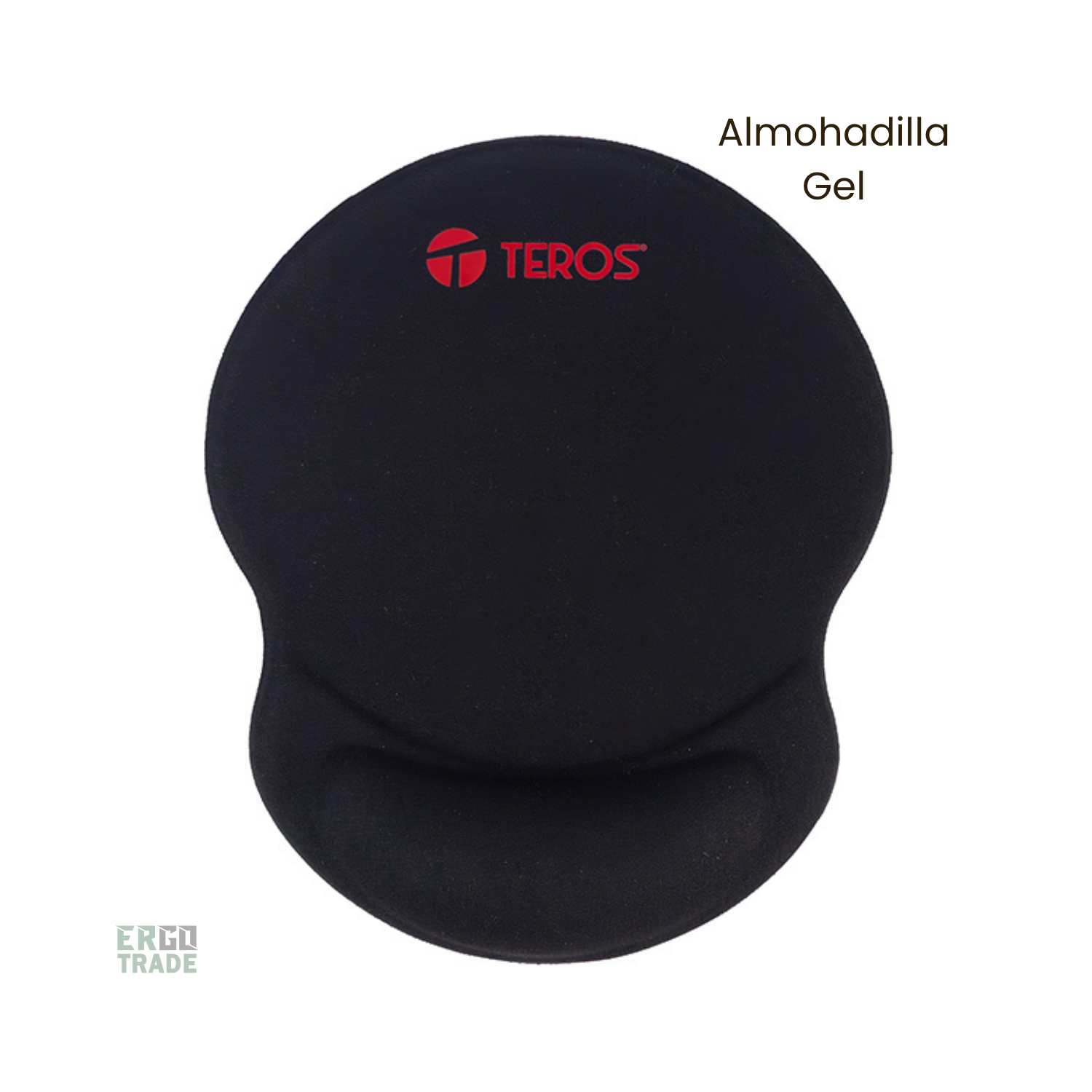 MOUSE VERTICAL TEROS TE1236S INALÁMBRICO, RECARGABLE, COLOR BLANCO Y MOUSE PAD TEROS CON ALMOHADILLA GEL. PACK ERGONÓMICO - 4