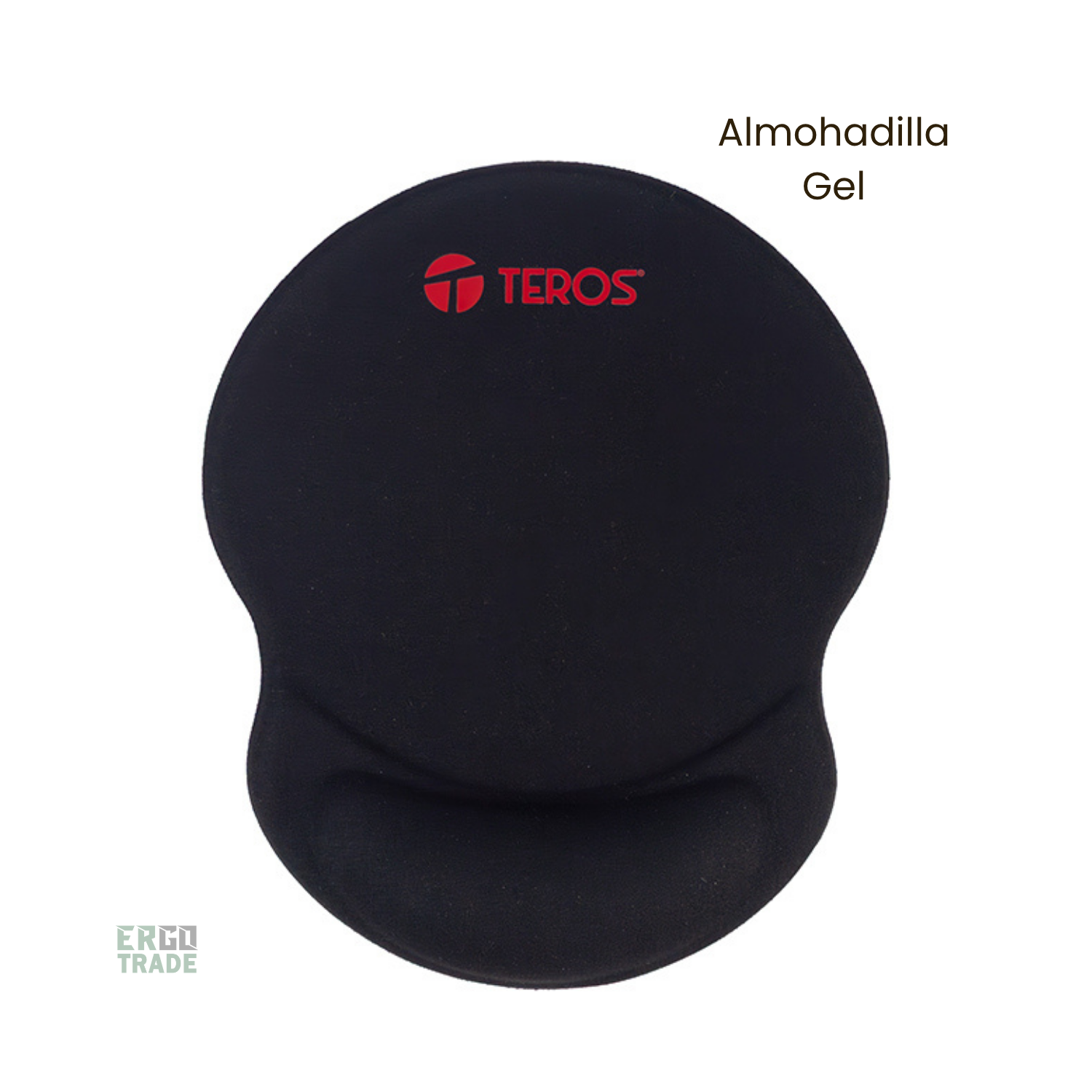 MOUSE VERTICAL TEROS TE5169N INALÁMBRICO, RECARGABLE, COLOR NEGRO Y MOUSE PAD TEROS CON ALMOHADILLA GEL. PACK ERGONÓMICO - 4