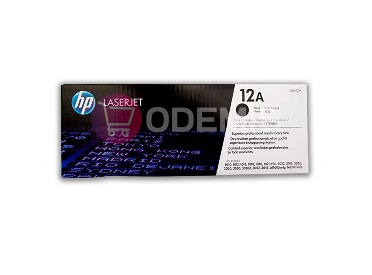TONER HP 12A COLOR NEGRO DE ALTO RENDIMIENTO - 1