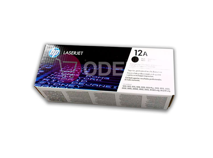 TONER HP 12A COLOR NEGRO DE ALTO RENDIMIENTO - 2