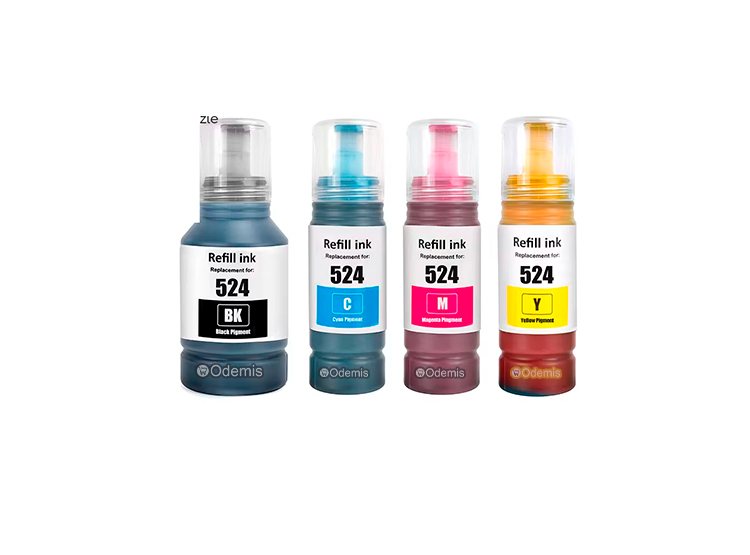 PACK TINTA COMPATIBLE T524 PARA EPSON 4 COLORES 524 - 2