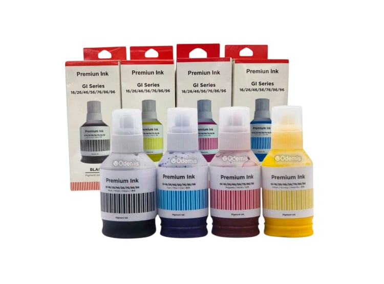 TINTAS CANON GI-16 MULTICOLOR KIT COMPATIBLE - 1