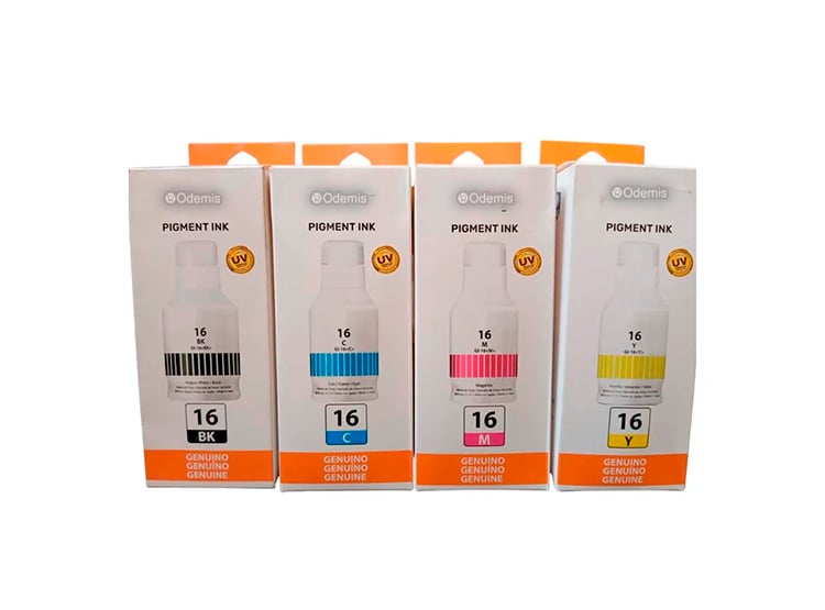 TINTAS CANON GI-16 MULTICOLOR KIT COMPATIBLE - 2