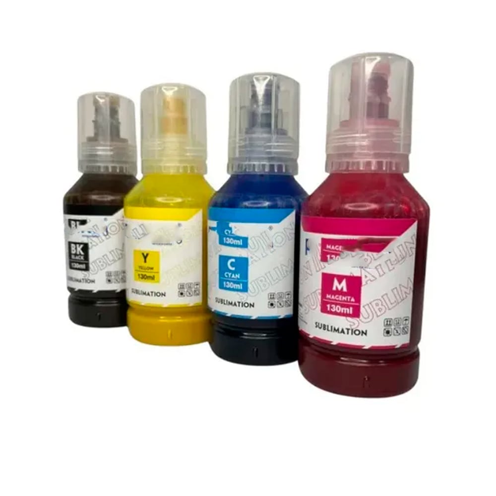 KIT DE TINTA SUBLIMACIÓN 130ML COMPATIBLE - 2