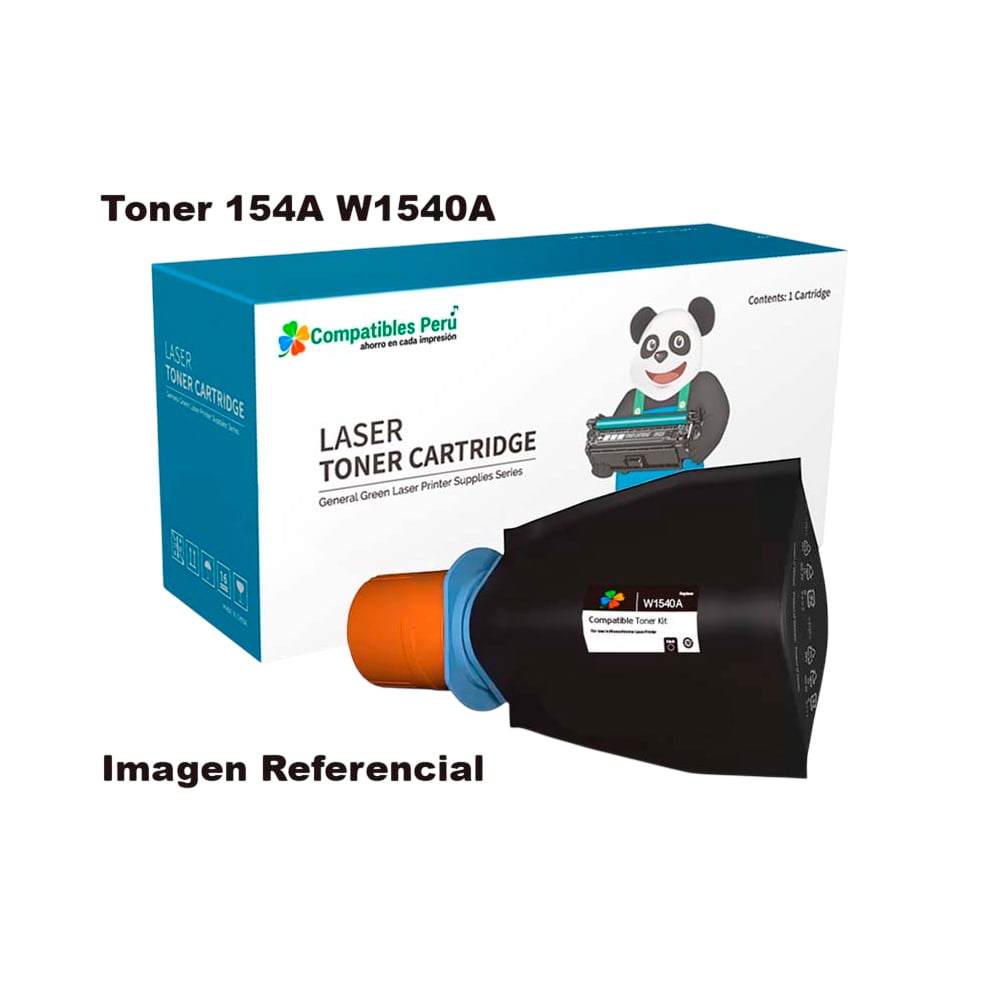 TONER W1540A 154A COMPATIBLE DE ALTA CALIDAD - 2