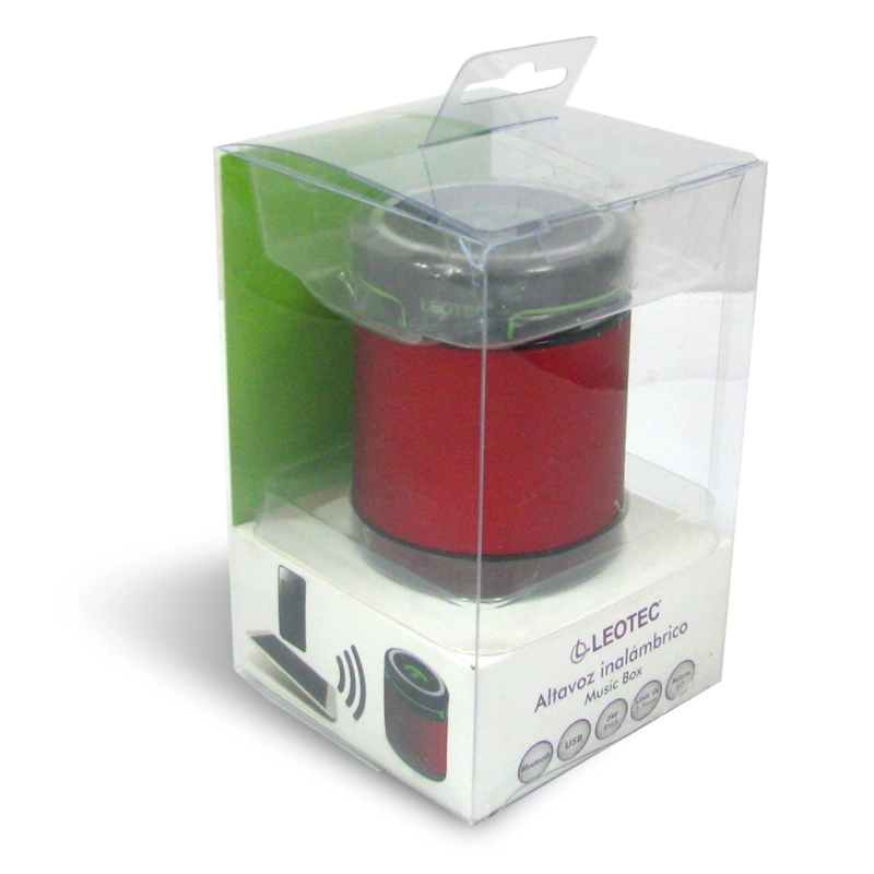 PARLANTE BLUETOOTH LEOTEC MUSIC BOX CON RADIO FM 3 W ALTAVOZ MINI - 4