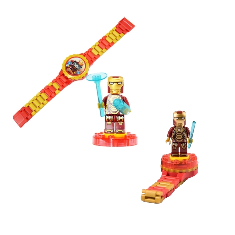 RELOJ NIÑO DIGITAL IRON TIPO LEGO MAN - 3