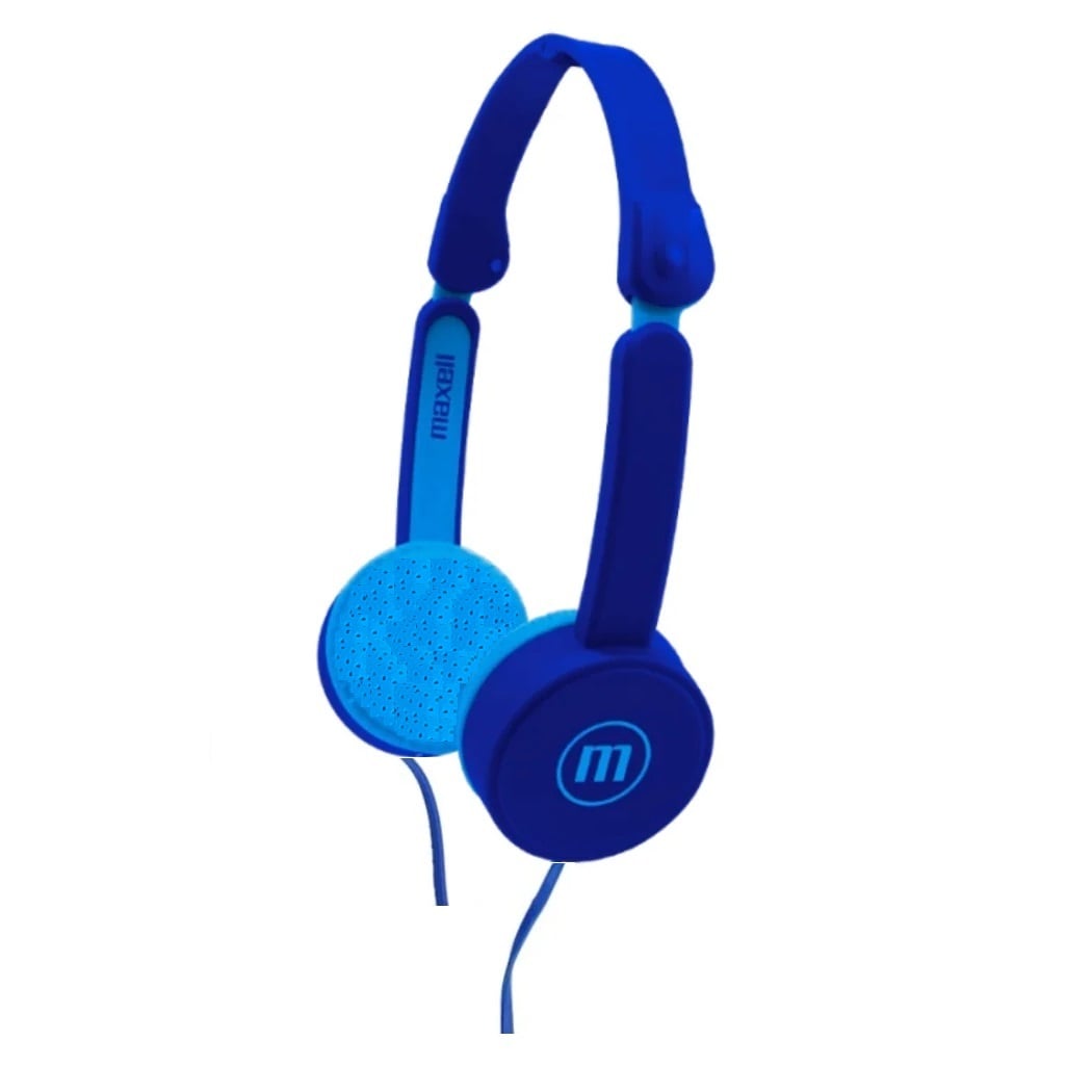 AUDÍFONOS INFANTILES CON MICRÓFONO MAXELL KZ-13 KIDZ AZUL - 2