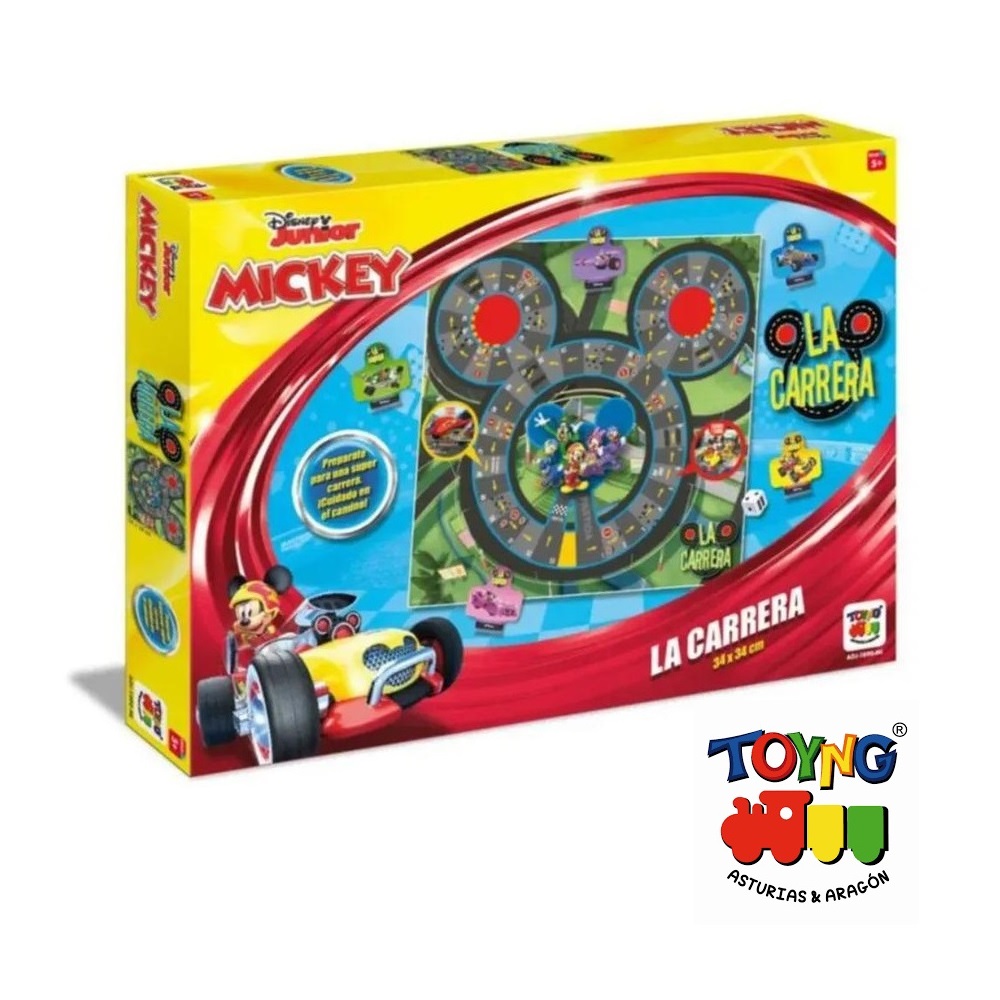 JUEGO DE MESA TOYNG DISNEY JUNIOR MICKEY MOUSE LA CARRERA - 3