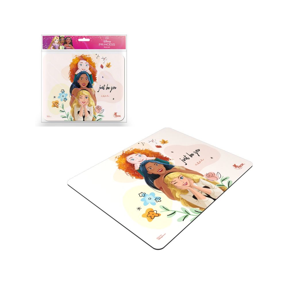 PACK 3 EN 1 XTECH PRINCESAS DE DISNEY INCLUYE AUDÍFONOS, MOUSE Y MOUSE PAD - 5