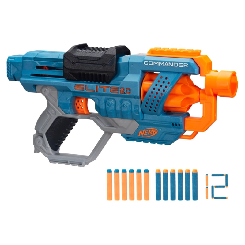 LANZADOR NERF ELITE 2.0 COMMANDER RD-6 - 2