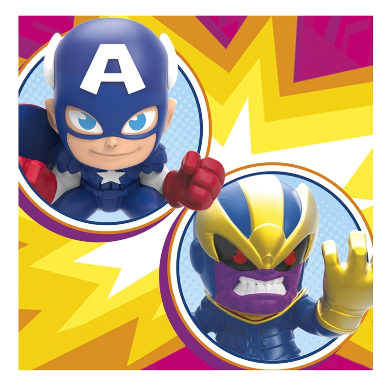 SET MARVEL STUNT SQUAD TOWER SMASH CAPITÁN AMÉRICA VS THANOS - 3