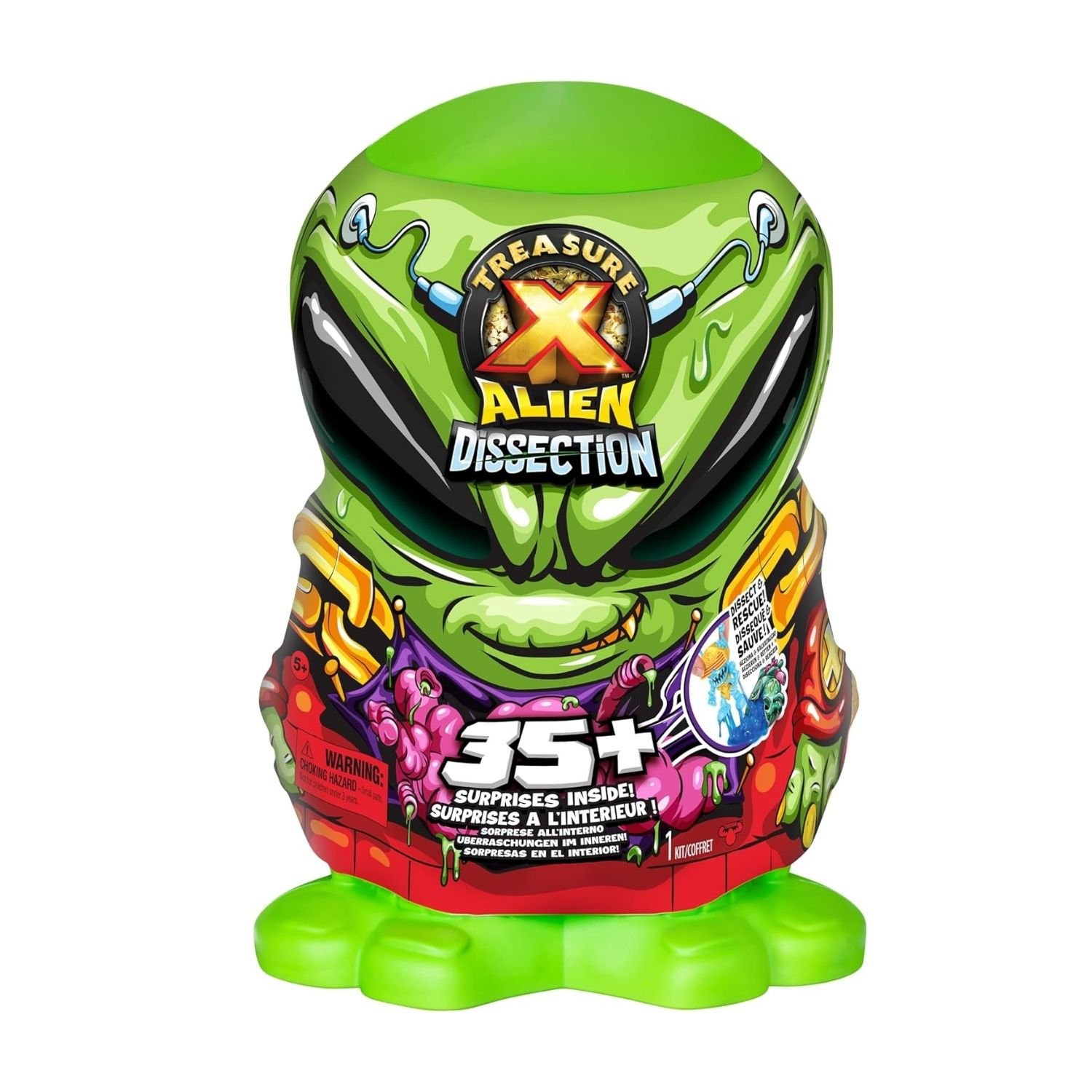 FIGURA DE ACCIÓN TREASURE X MEGA ALIEN DISSECTION - 1