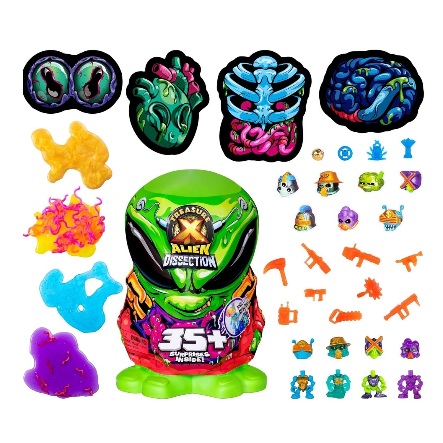 FIGURA DE ACCIÓN TREASURE X MEGA ALIEN DISSECTION - 2