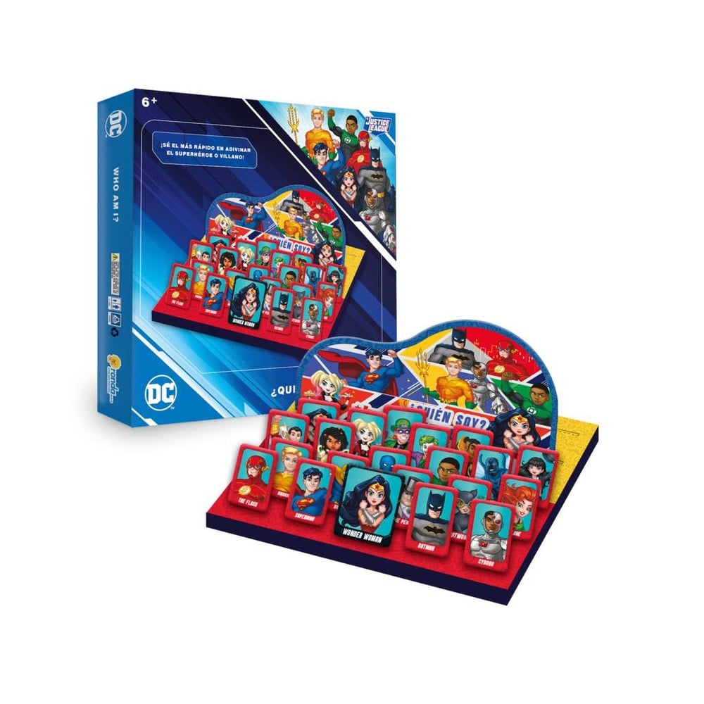 JUEGO DE MESA RONDA QUIÉN SOY DC COMICS - 1