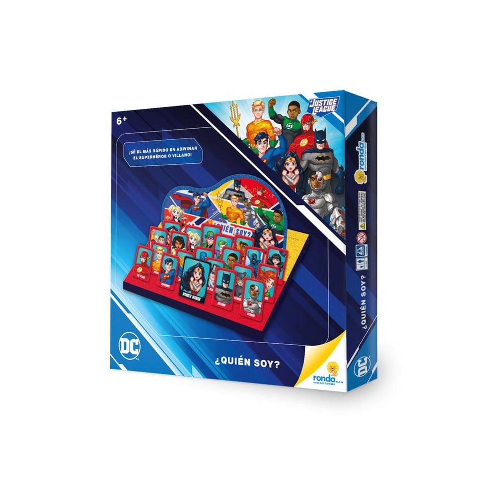 JUEGO DE MESA RONDA QUIÉN SOY DC COMICS - 2
