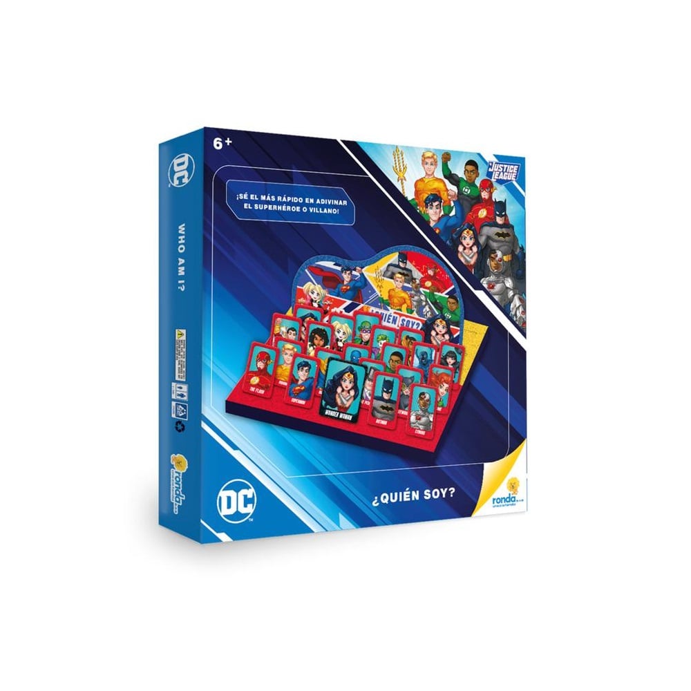 JUEGO DE MESA RONDA QUIÉN SOY DC COMICS - 3