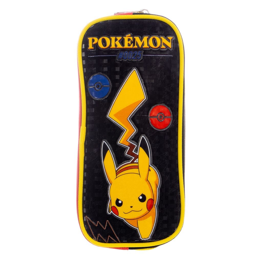 CARTUCHERA POKÉMON PIKACHU LENTICULAR - 1