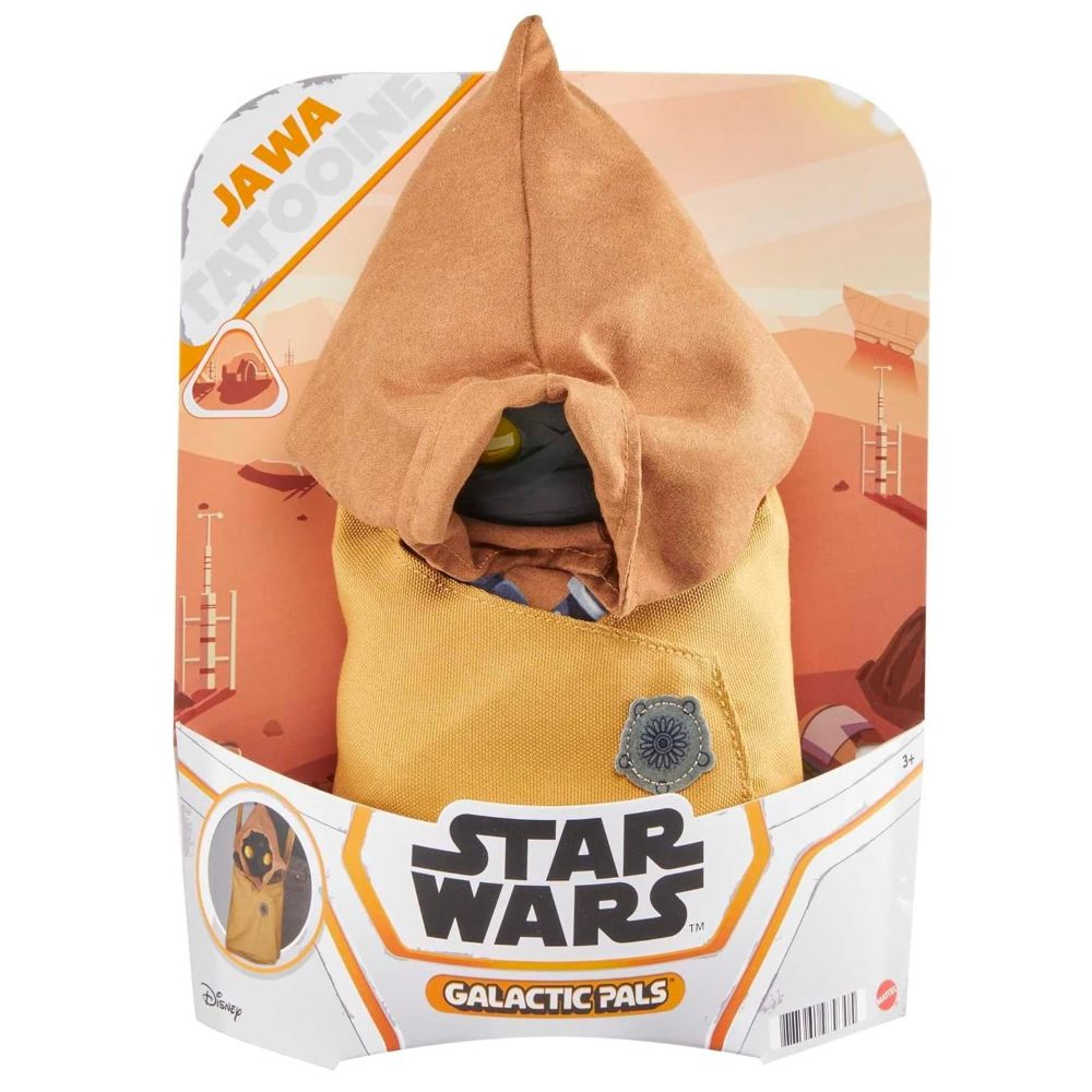 PELUCHE STAR WARS AMIGOS GALÁCTICOS JAWA CON BOLSO DE TRANSPORTE - 6