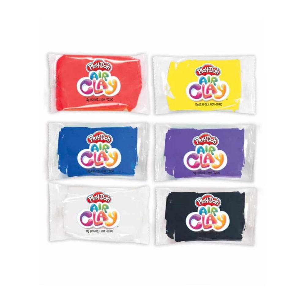 SET MASAS Y PLASTILINAS PLAY DOH AIR CLAY LLAVEROS DE ANIMALES CON ACCESORIOS - 3