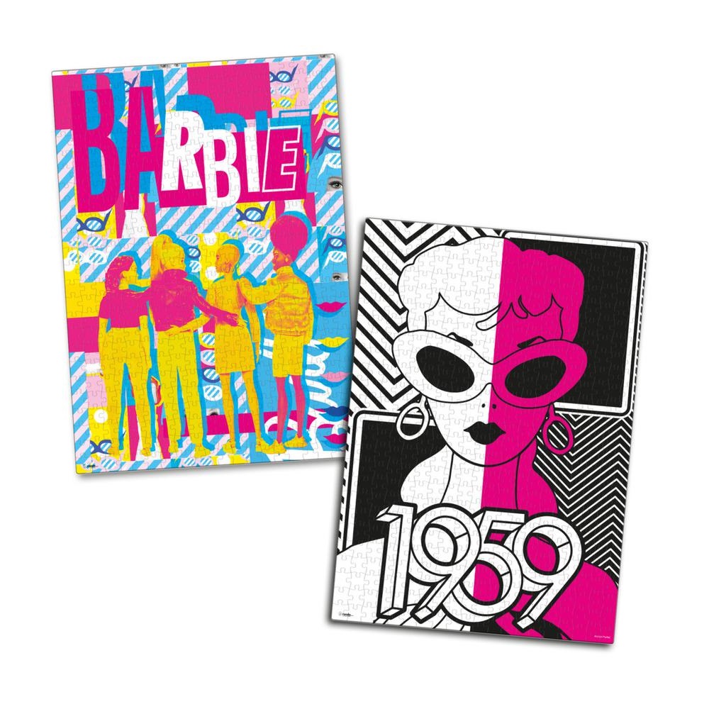 ROMPECABEZAS RONDA BARBIE 2 X 500 PIEZAS - 3