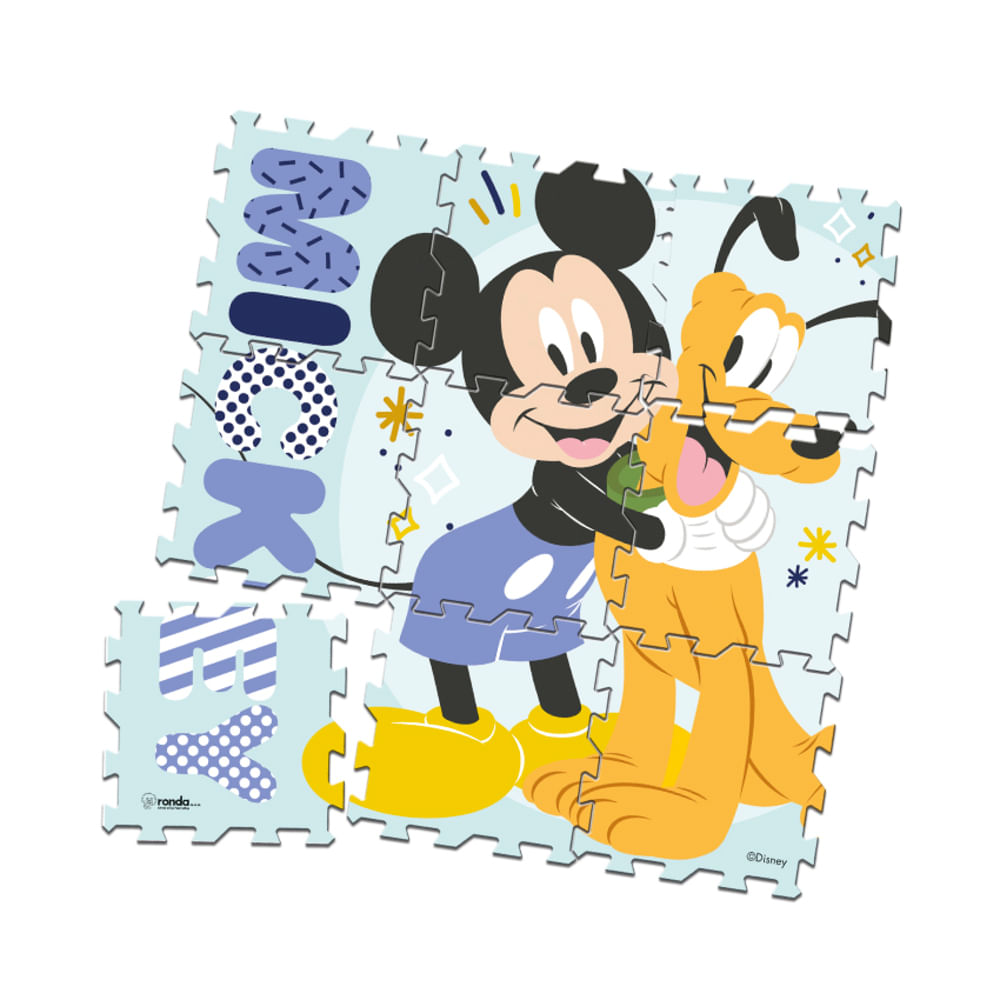 TAPETE MÁGICO DISNEY MICKEY MOUSE Y PLUTO - 2