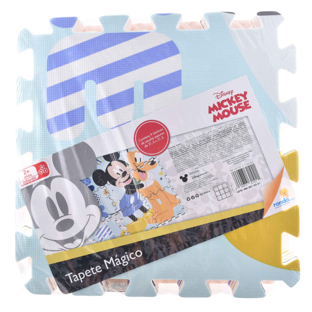 TAPETE MÁGICO DISNEY MICKEY MOUSE Y PLUTO - 3