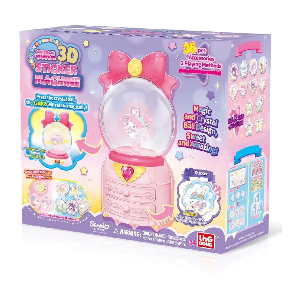 MÁQUINA PARA HACER STICKERS 3D SANRIO HELLO KITTY - 6