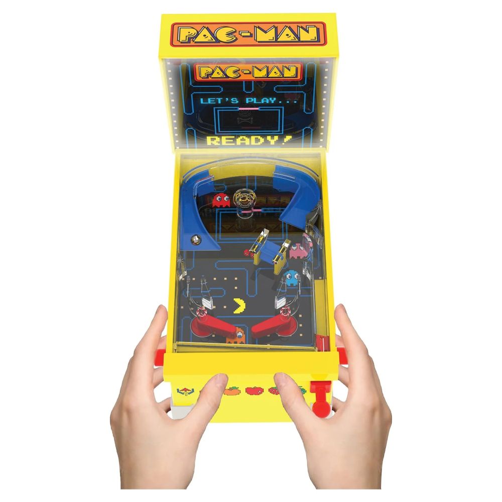PINBALL ARCADE MINI PAC-MAN CON MUSICA Y LUZ - 5