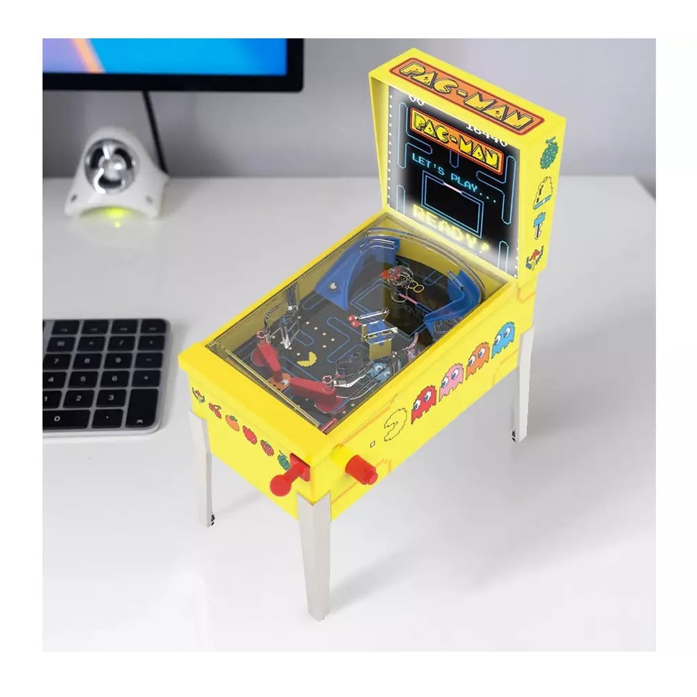 PINBALL ARCADE MINI PAC-MAN CON MUSICA Y LUZ - 6