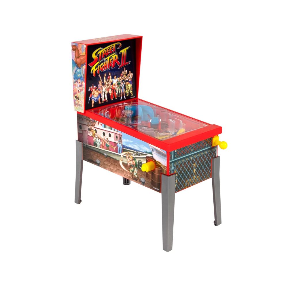 PINBALL ARCADE MINI STREET FIGHTER II CON MUSICA Y LUZ - 2