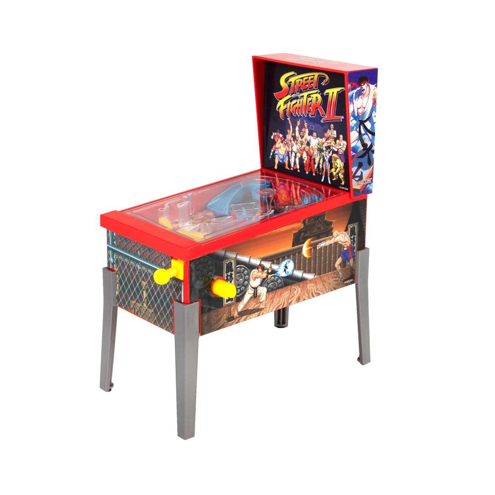 PINBALL ARCADE MINI STREET FIGHTER II CON MUSICA Y LUZ - 3