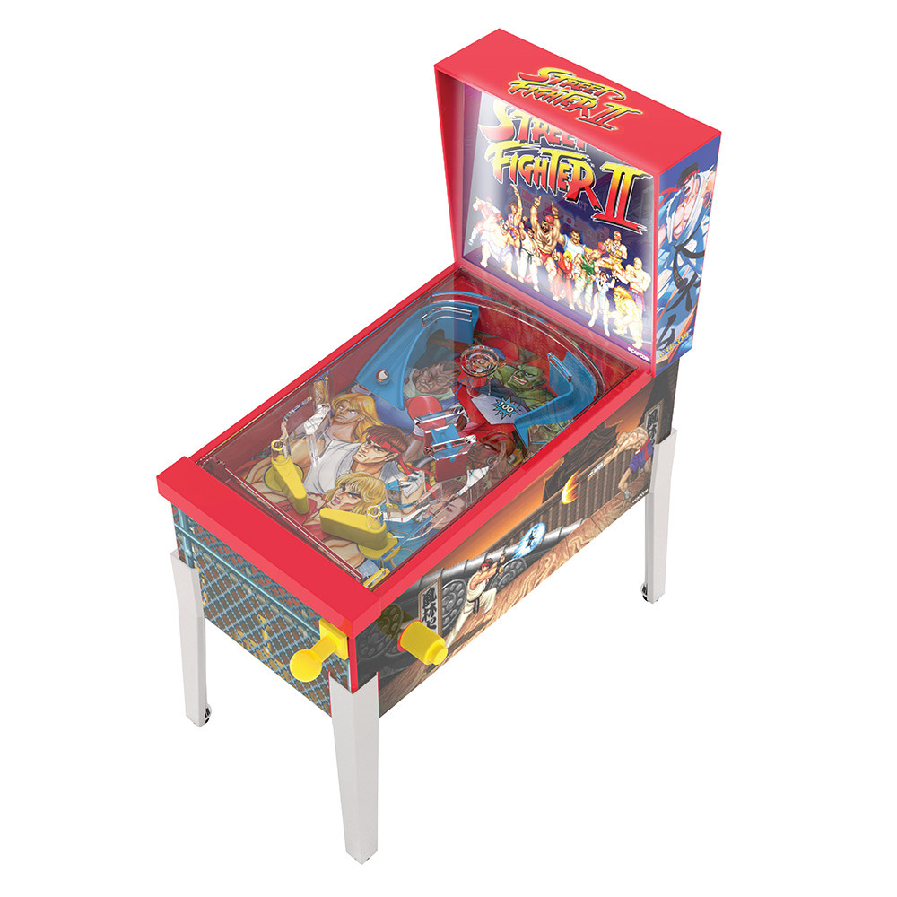 PINBALL ARCADE MINI STREET FIGHTER II CON MUSICA Y LUZ - 4