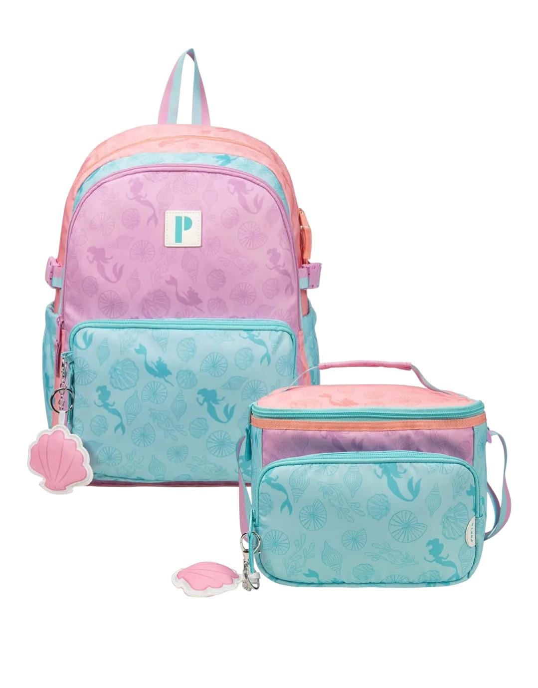 PACK PORTA MOCHILA / LONCHERA ARIEL ICONS - 1