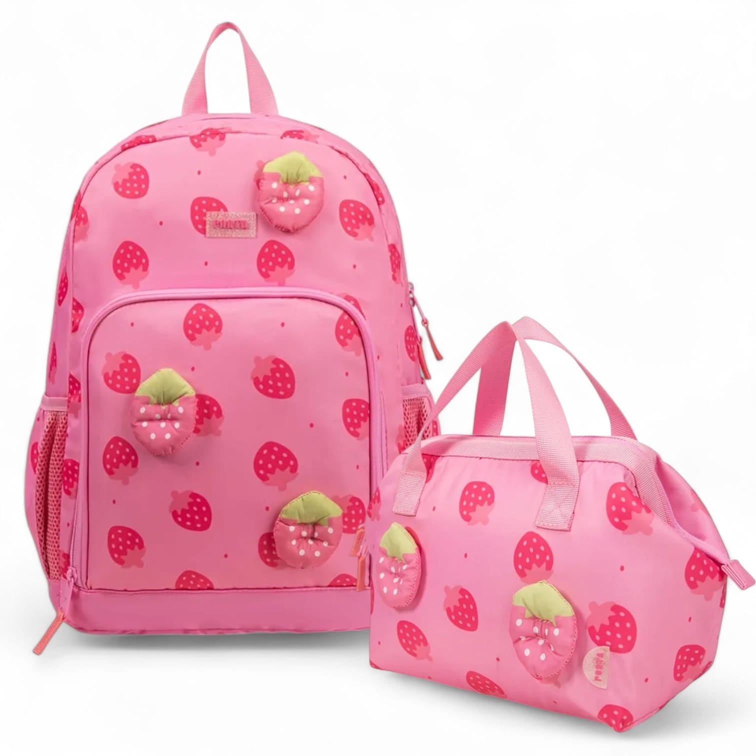 PACK PORTA MOCHILA LONCHERA DAYA PUFFI - 1