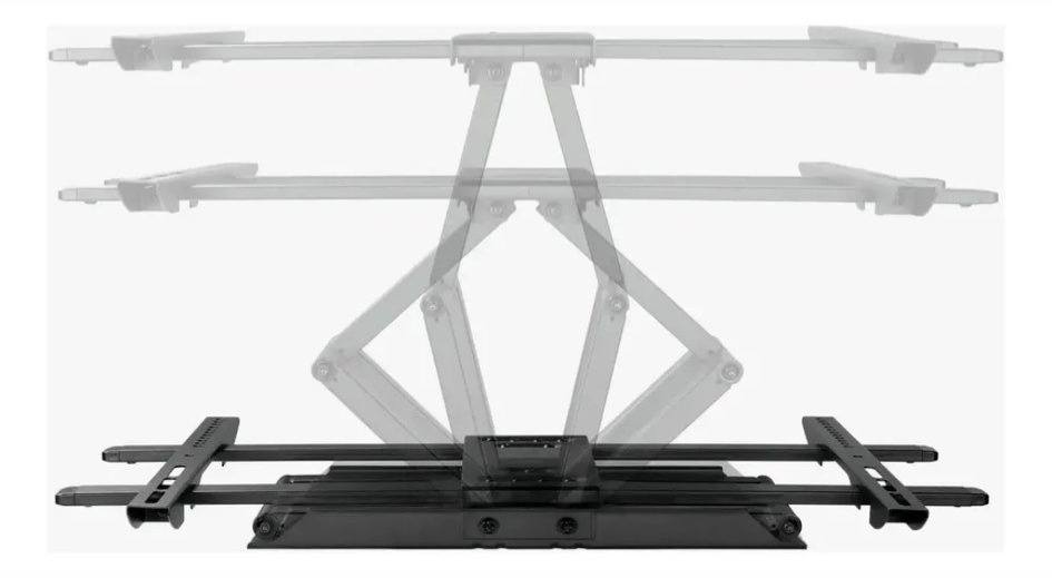 RACK MOVIBLE PARA TV DE 42 HASTA 90' - 2