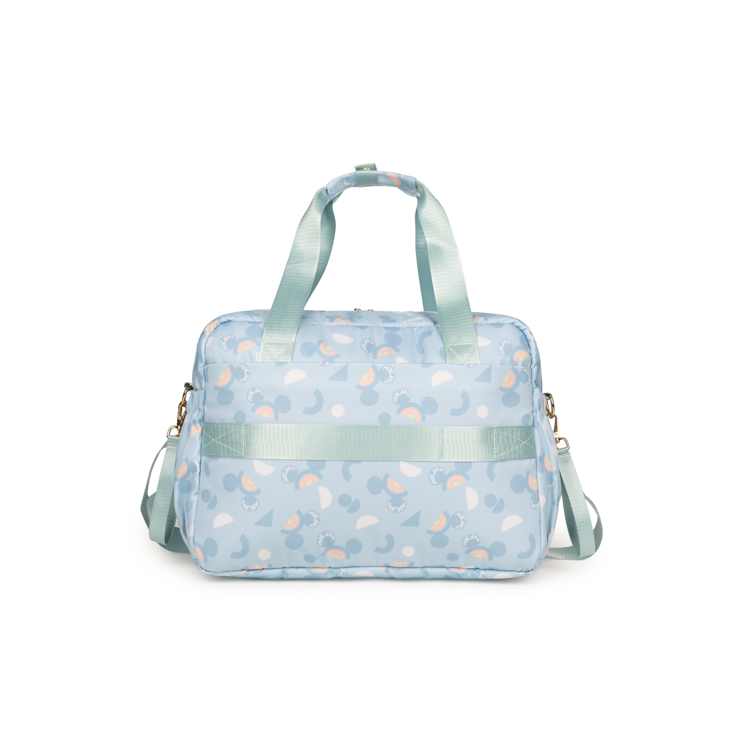 PAÑALERA BOLSO PORTA TRIANA CELESTE - 2