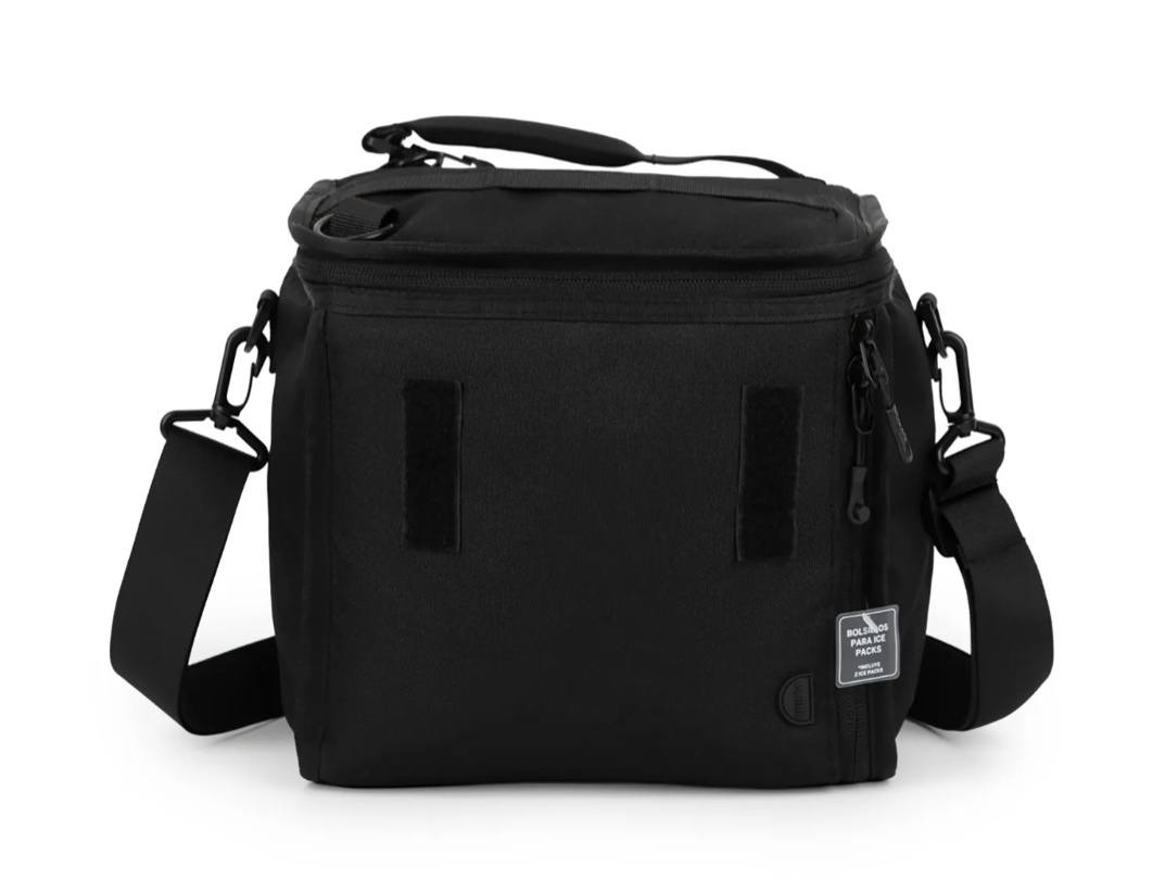 LONCHERA COOLER PORTA CARIO NEGRO - 1