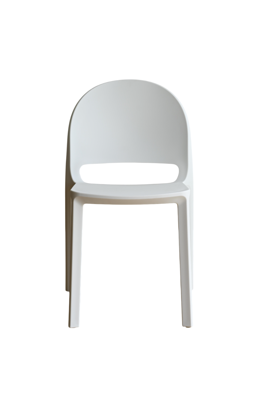 SILLA DE COMEDOR PEAKY BLANCO - 2