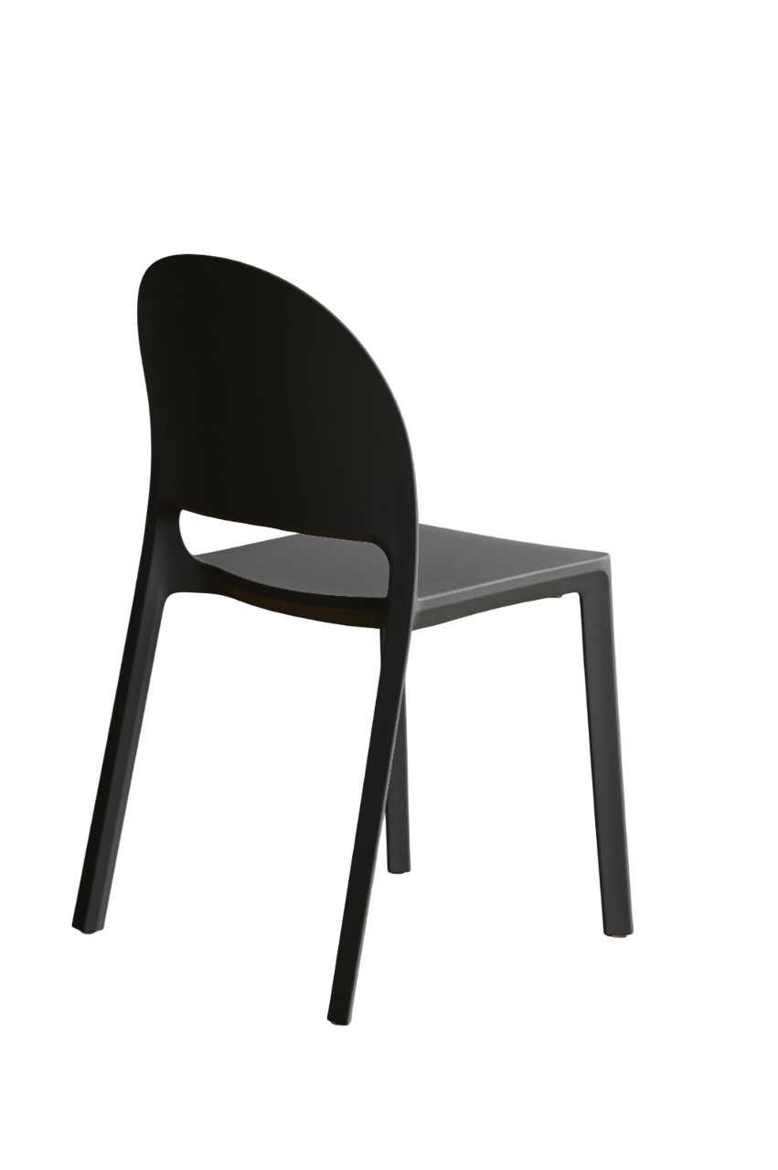 SILLA DE COMEDOR PEAKY GRIS - 2