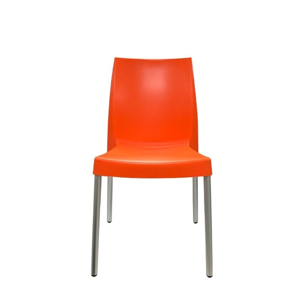 SILLA DE COMEDOR ADA NARANJA - 1