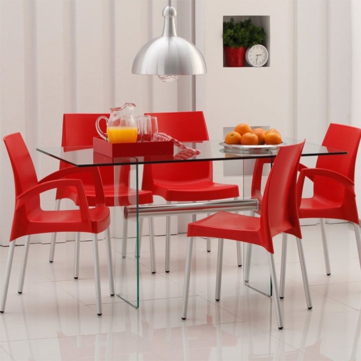 SILLA DE COMEDOR ADA NARANJA - 2