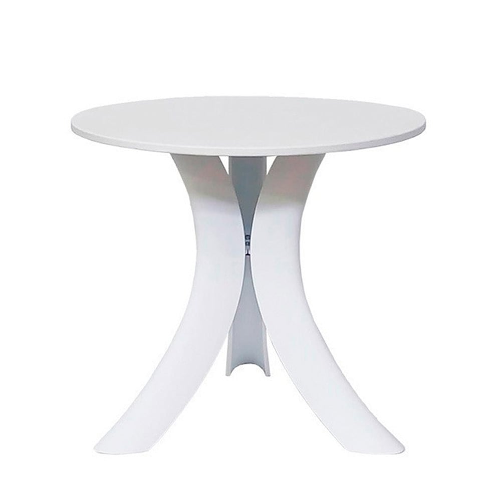 MESA CENTRO ALBERINA D60 BLANCO H55 - 1