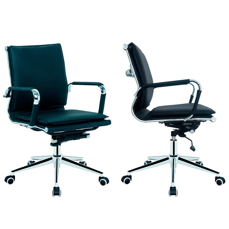 SILLA SVENSON NEGRO GIRATORIA - 1