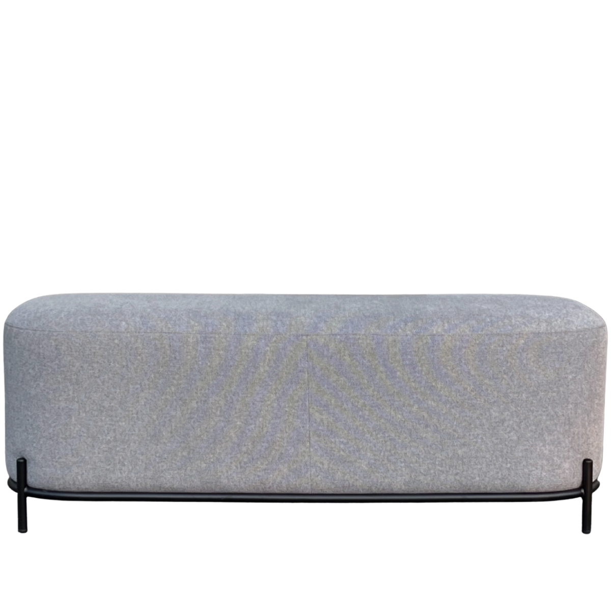 PUFF OTTOMAN GRIS 120X40 - 1