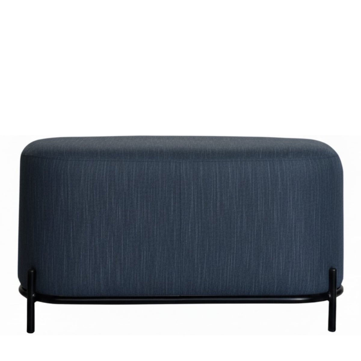 PUFF OTTOMAN AZUL OSCURO 80X45 - 1