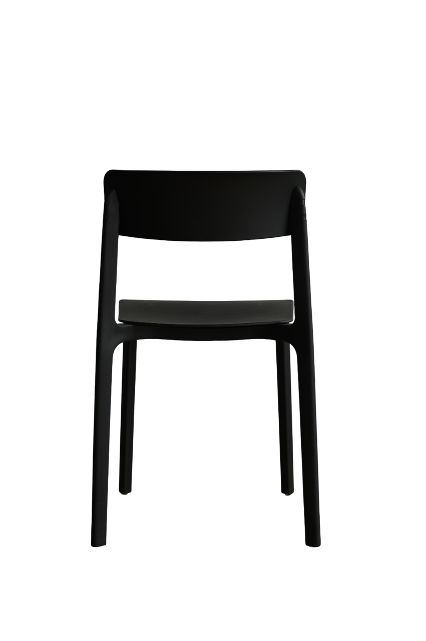 SILLA DE COMEDOR ARAMIS NEGRO - 1